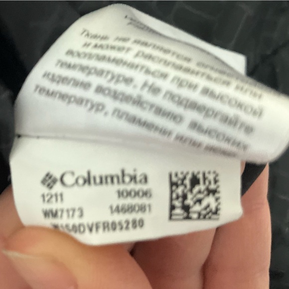 Columbia Large Sportswear Omni-Tech Heavy Ski Coat With Fleece Jacket Lining - Picture 11 of 11